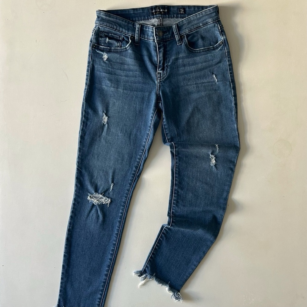 Lucky Brand Stella Skinny Jeans Ankle Cheville Fall/Winter Size 6 / 28